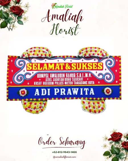 Papan Bunga Ucapan Selamat Runggu Raya